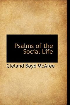 portada psalms of the social life (en Inglés)