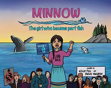 portada Minnow: The Girl who Became Part Fish (en Inglés)