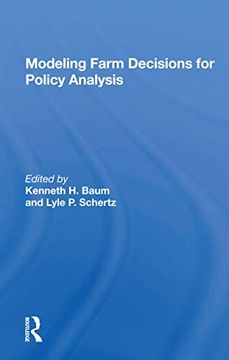 portada Modeling Farm Decisions for Policy Analysis (en Inglés)