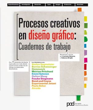 portada Procesos Creativos de Diseño Gráfico: Cuadernos de Trabajo
