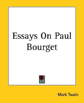 portada essays on paul bourget