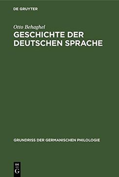 portada Geschichte der Deutschen Sprache (en Alemán)