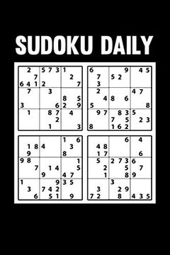portada Sudoku Daily: Sudoku Easy Challenging Book for Expert Adults Children Gifts (en Inglés)