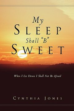portada my sleep shall "b" sweet (en Inglés)