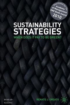 portada Sustainability Strategies: When Does It Pay to Be Green? (in English)