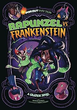 portada Rapunzel vs. Frankenstein: A Graphic Novel (Far out Fairy Tales) (in English)