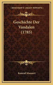 portada Geschichte Der Vandalen (1785) (en Alemán)