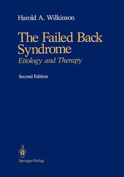 portada the failed back syndrome: etiology and therapy (in English)