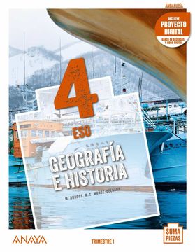portada Geografía e Historia 4. (Trimestres) (in Spanish)