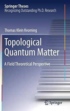 portada Topological Quantum Matter: A Field Theoretical Perspective (Springer Theses) (en Inglés)