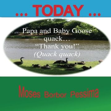 portada Today. Papa and Baby Goose Quack "Thank You! "T (en Inglés)