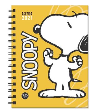 portada Agenda Snoopy 2021 (Amarilla)