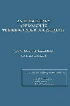 portada an elementary approach to thinking under uncertainty (en Inglés)