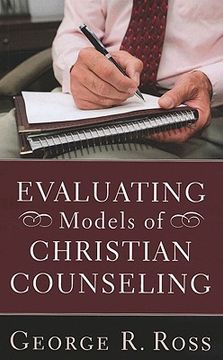portada evaluating models of christian counseling (en Inglés)