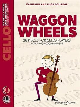 portada Waggon Wheels 26 Pieces for Cello Players - Violoncelle - Recueil + Enregistrement(S) en Ligne (en Alemán)