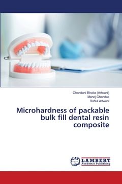 portada Microhardness of packable bulk fill dental resin composite