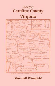 portada history of caroline county, virginia (en Inglés)