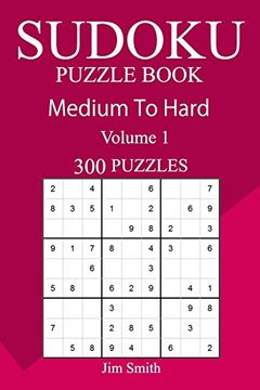 portada 300 Medium to Hard Sudoku Puzzle Book (in English)