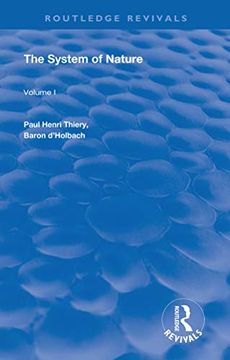 portada The System of Nature: Volume 1 (Routledge Revivals) 