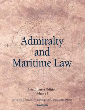 portada admiralty and maritime law volume 1