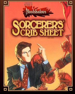 portada Sorcerer's Crib Sheet (Classic Reprint): A Supplement for Bloodshadows