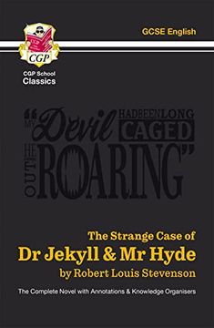 portada The Strange Case of dr Jekyll & mr Hyde - the Complete Novel With Annotations & Knowledge Organisers (Cgp School Classics)