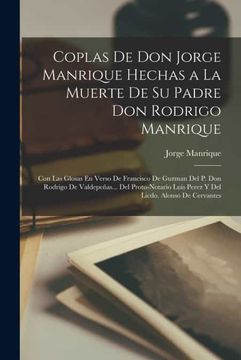 portada Coplas de don Jorge Manrique Hechas a la Muerte de su Padre don Rodrigo Manrique