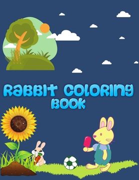portada Rabbit Coloring Book: Interesting Rabbit Coloring Book Featuring with 50+ Paisley and mandala types Pattern Coloring Pages Ever (en Inglés)
