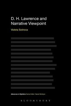 portada d. h. lawrence and narrative viewpoint (en Inglés)