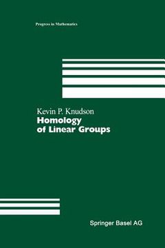 portada Homology of Linear Groups (en Inglés)