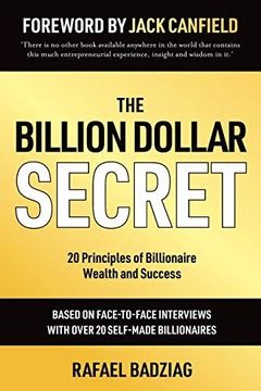 portada The Billion Dollar Secret: 20 Principles of Billionaire Wealth and Success (in English)