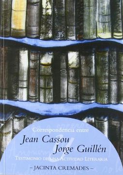 portada Correspondencia Entre Jean Cassou y Jorge Guillen (in Spanish)