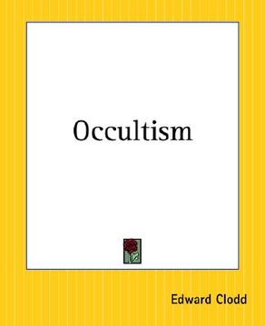portada occultism (en Inglés)