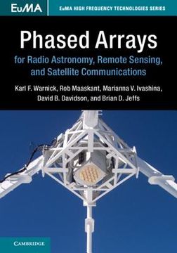 portada Phased Arrays for Radio Astronomy, Remote Sensing, and Satellite Communications (Euma High Frequency Technologies Series) (en Inglés)