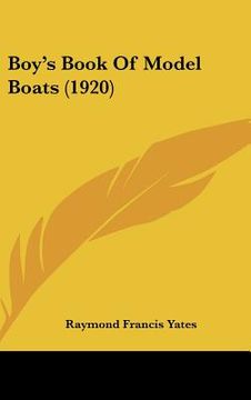 portada boy's book of model boats (1920)