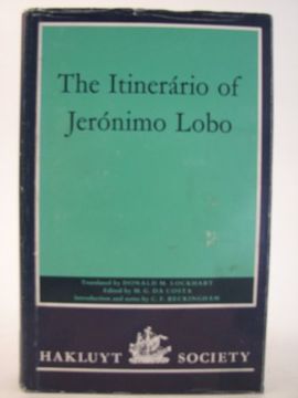 portada The Itinerario of Jeronimo Lobo (en Inglés)