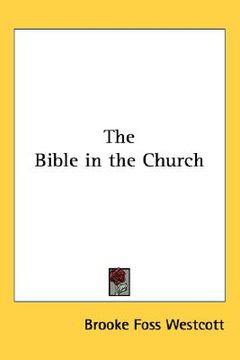 portada the bible in the church