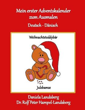 portada Mein erster Adventskalender zum Ausmalen: Deutsch - Dänisch (en Alemán)
