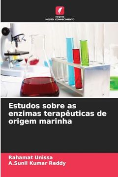 portada Estudos Sobre as Enzimas Terapêuticas de Origem Marinha (en Portugués)