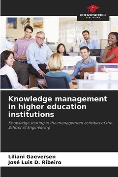 portada Knowledge management in higher education institutions (en Inglés)
