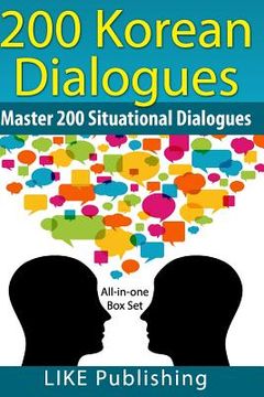 portada 200 Korean Dialogues Box Set: All-in-one Box Set (in English)