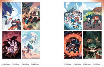 Sonic the Hedgehog: The IDW Comic Art Collection (en Inglés)