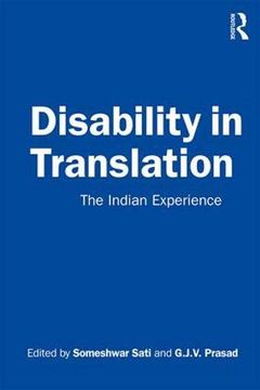 portada Disability in Translation: The Indian Experience (en Inglés)