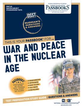 portada War and Peace in the Nuclear Age (Dan-63): Passbooks Study Guide Volume 63 (en Inglés)