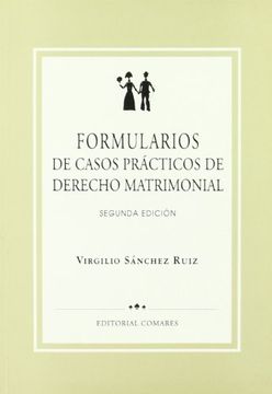 portada Formulario de casos practicos de derecho matrimonial