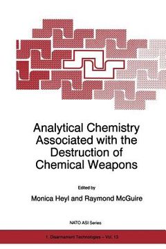 portada Analytical Chemistry Associated with the Destruction of Chemical Weapons (en Inglés)