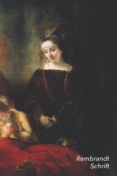 portada Rembrandt Schrift: Jacob zegent de zonen van Jozef Ideaal Voor School, Studie, Recepten of Wachtwoorden Stijlvol Notitieboek voor Aanteke