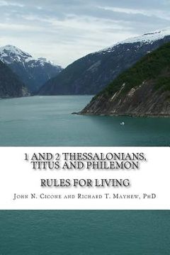 portada 1 and 2 Thessalonians, Titus & Philemon: Rules For Living (en Inglés)