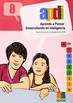 portada Apdi 8, Aprendo a Pensar Desarrollando mi Inteligencia (in Spanish)