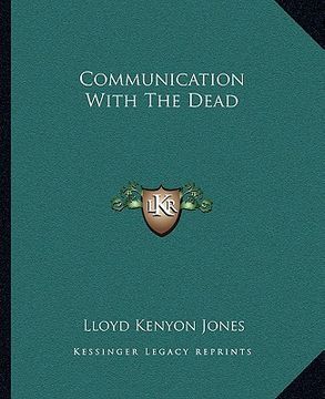 portada communication with the dead (en Inglés)